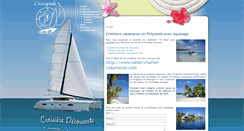 Desktop Screenshot of escapade-croisieres.com